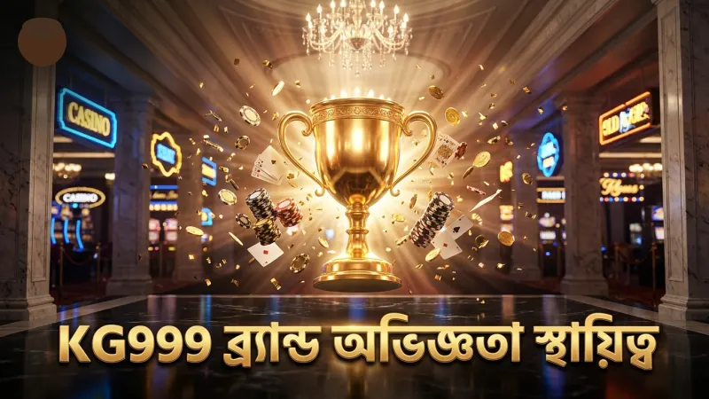 KG999 ব্র্যান্ডের দীর্ঘদিনের অভিজ্ঞতা ও স্থায়িত্ব প্রকাশ করে