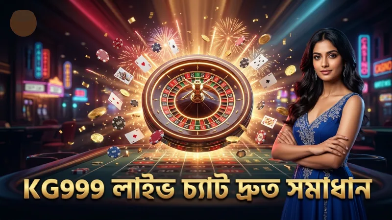 লাইভ চ্যাটে ৩ মিনিটে KG999 সমাধান পাওয়া সম্ভব