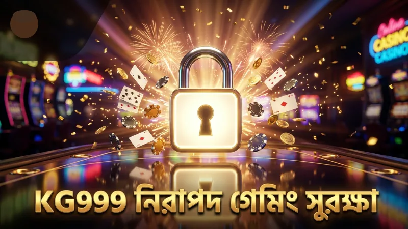 নিরাপদ গেমিং নিশ্চিত করতে KG999-এর আধুনিক সুরক্ষা ব্যবস্থা।