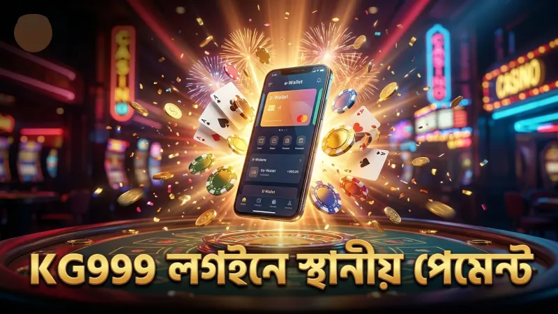 KG999 লগইনে স্থানীয় পেমেন্ট মাধ্যমের যথাযথ ব্যবহার গুরুত্বপূর্ণ।