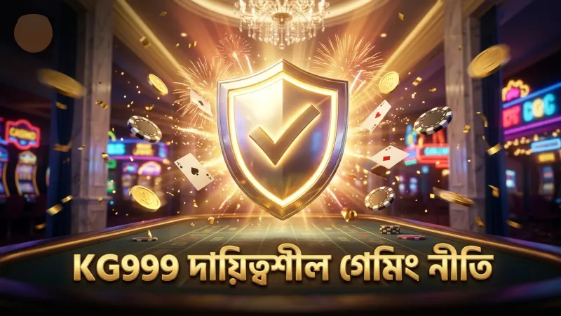 দায়িত্বশীল গেমিং নীতি KG999 প্লেয়ারদের সুরক্ষা দেয়