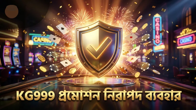 KG999 প্রমোশন ব্যবহারে নিরাপত্তার বিষয়গুলো মেনে চলুন