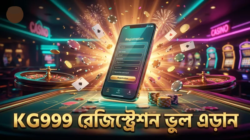 KG999 রেজিস্ট্রেশনের সময় সাধারণ ভুল এড়িয়ে সঠিক তথ্য প্রদান করুন