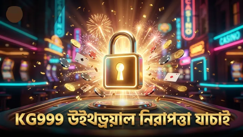 KG999 উইথড্রয়াল প্রক্রিয়ায় নিরাপত্তা যাচাই গুরুত্বপূর্ণ।