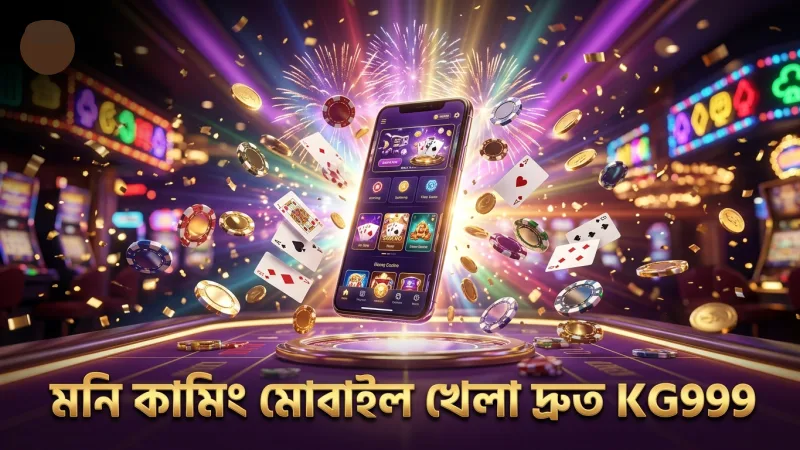 মনি কামিং স্লটের খেলার গতি মোবাইল থেকে দ্রুত।
