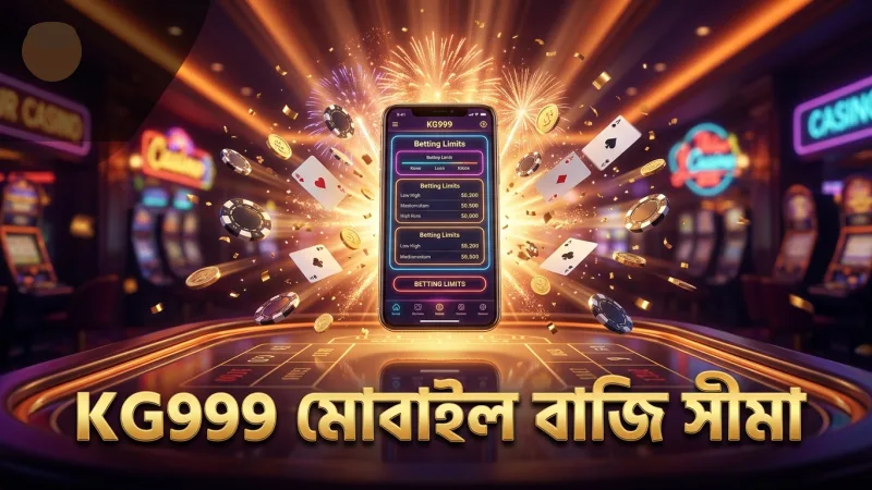 মোবাইল থেকে বাজি সীমা নির্ধারণে KG999 প্লেয়ারদের সুবিধা দেয়