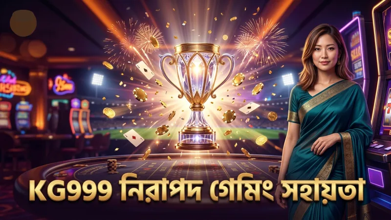 নিরাপদ গেমিং নিশ্চিত করতে KG999 বিশ্বস্ত সহায়তা প্রদান করে