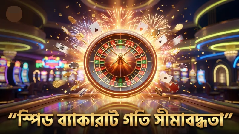 স্পিড ব্যাকারাটে খেলার দ্রুততার সীমাবদ্ধতা স্পষ্ট হয়।
