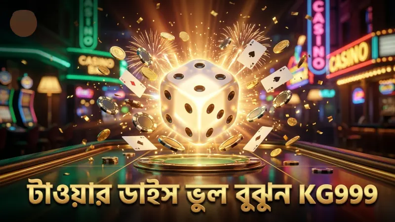 টাওয়ার ডাইস গেমে ভুল বুঝতে পারা উন্নতির প্রথম ধাপ।